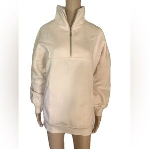 Zesica fleece sweater 1/4 zip women’s size S new